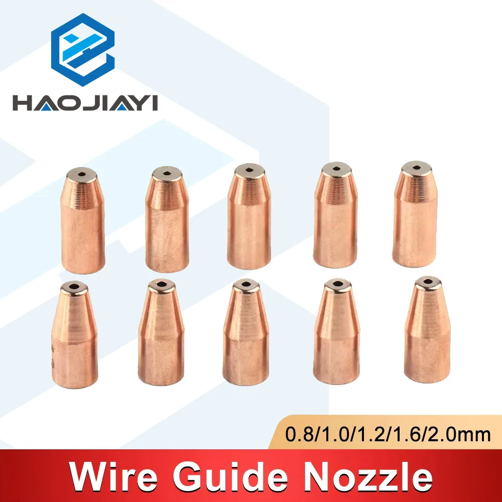 M5 Thread Laser Welding Wire Feeding Nozzle Kit 0.8/1.0/1.2/2.0mm Tips Fits CQWY QILIN Ospri SUP WSX HANWEI Welding Torch Heads