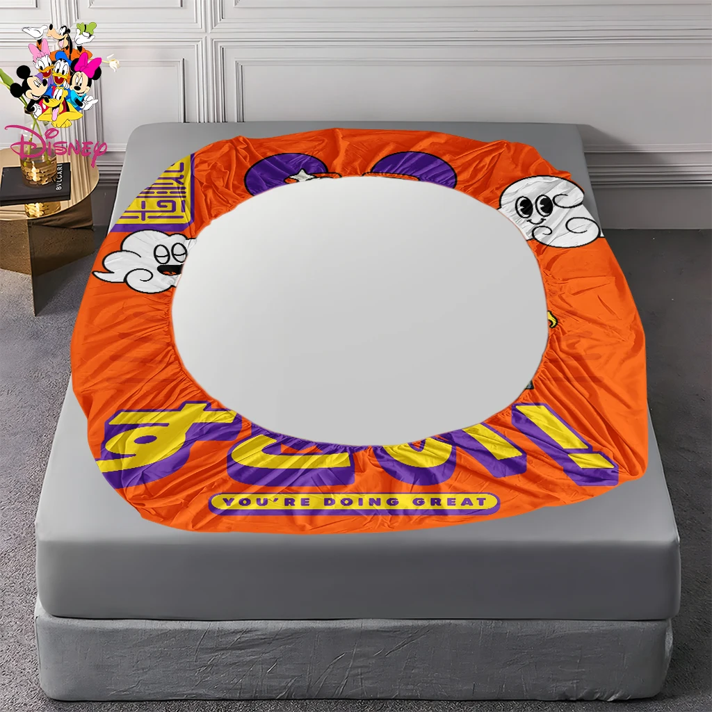 مجموعة ملاءات ديزني ميكي المجهزة مكونة من 2/3 قطعة، طباعة رقمية مريحة ولطيفة وناعمة هدية العيد للعائلة والأصدقاء