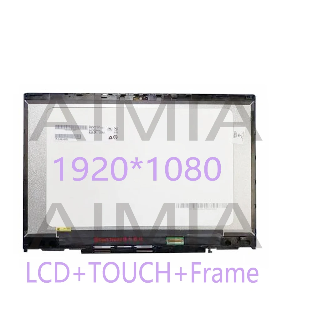 Imagem -03 - Lcd Display Touch Screen Digitador Assembly 14 Apto para hp Pavilion X360 14-cd 14 cd Série L20555001 Original