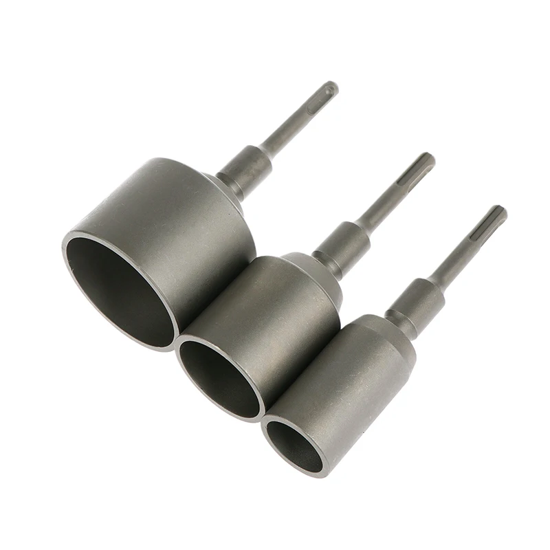 SDS-Plus T-포스트 접지봉 드라이버 접지봉 드라이버 도구 헤비 듀티 로터리 해머 드릴 로드 컨버터 단조강 드릴 비트