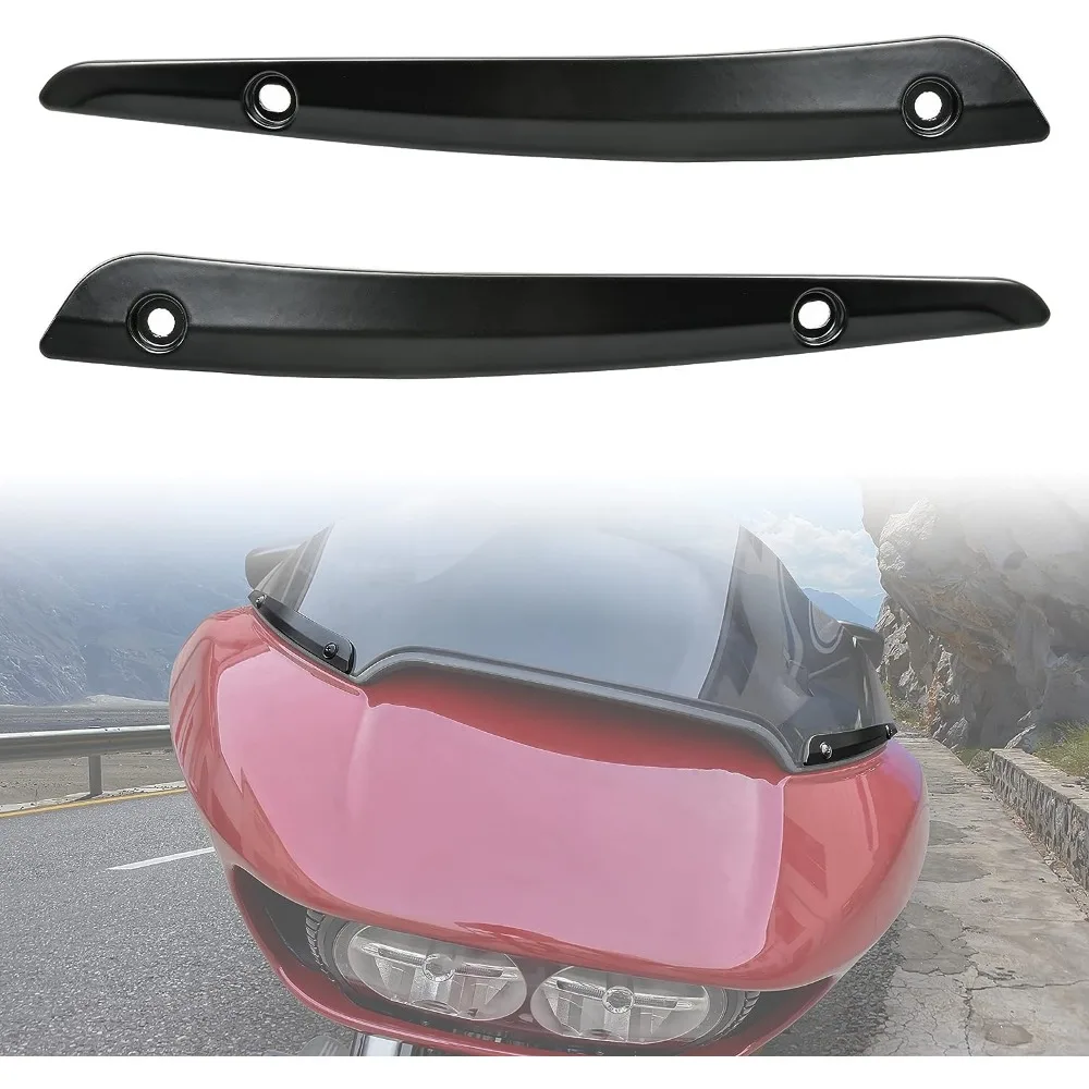 Motorcycle Windshield Trim Windshield Side Trim for Harley Road Glide Ultra FLTRU FLTRX Special FLTRXS 2015-2022