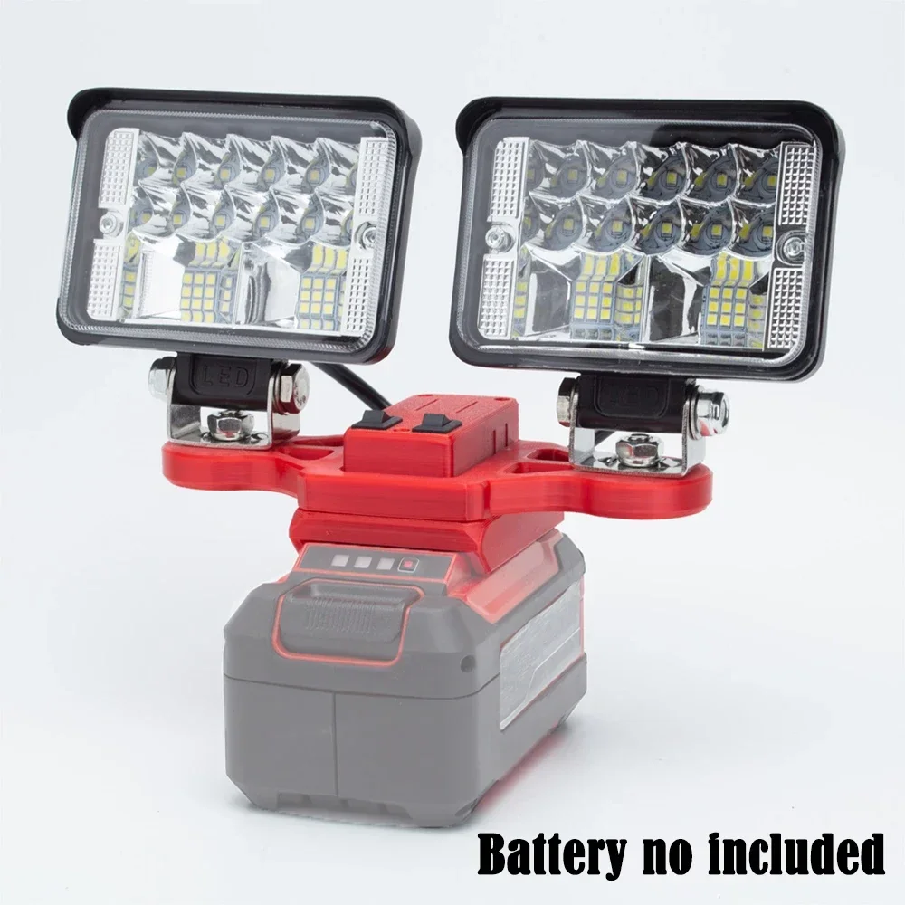 

LED Work Light For Ozito 18V PXC Lithium Battery Operated Wireless Outdoor Portable Lamp w/USB ( Battery Not Included )