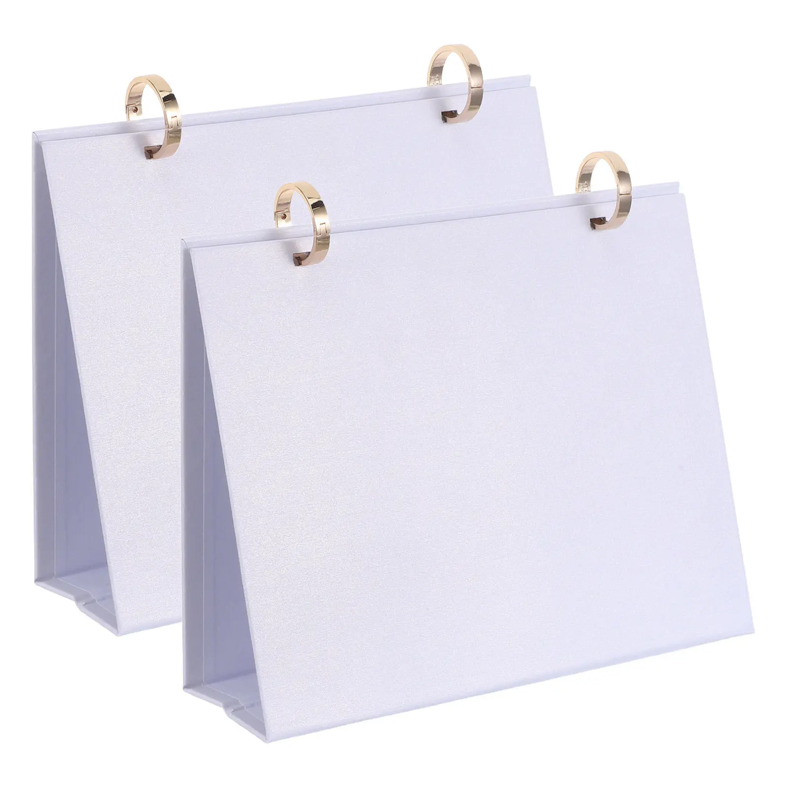 

2Pcs Detachable Handmade Desk Calendar Base for 2026 Monthly Planner Paper Reusable DIY Blank Desktop Calendar Organizer Home
