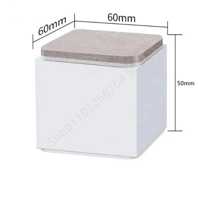 4 Stuks Zware Meubels Koolstofstaal Verhoogde Voet Pad Bed Fauteuil Tafel Voeten Slijtvaste Anti Slip Mat Koolstofstaal Riser