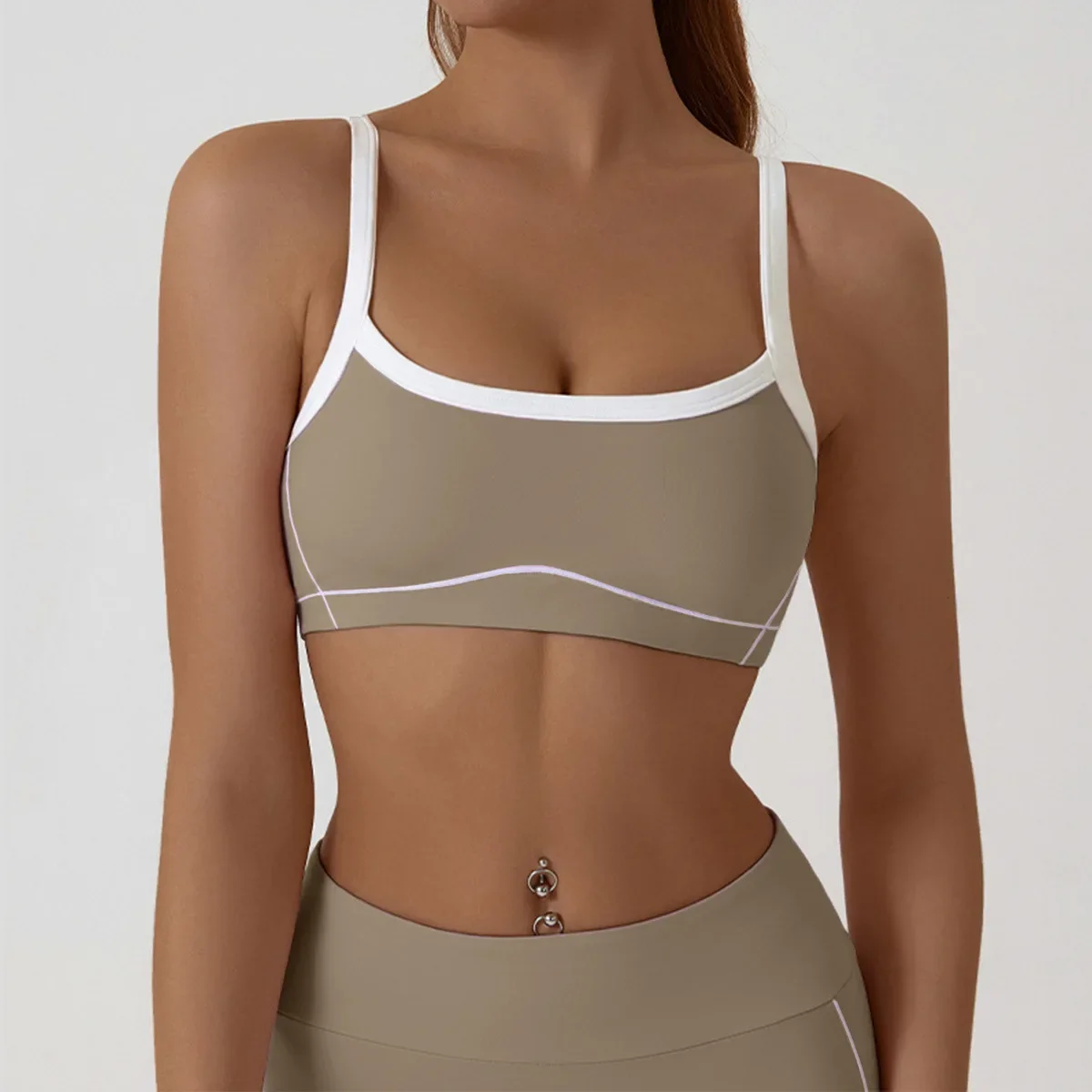 Women's Seamless Yoga Suit 2-Piece Set Halter Sports Bra with Matching Shorts Fitness Gym Workout Clothes Sexy Sportswear