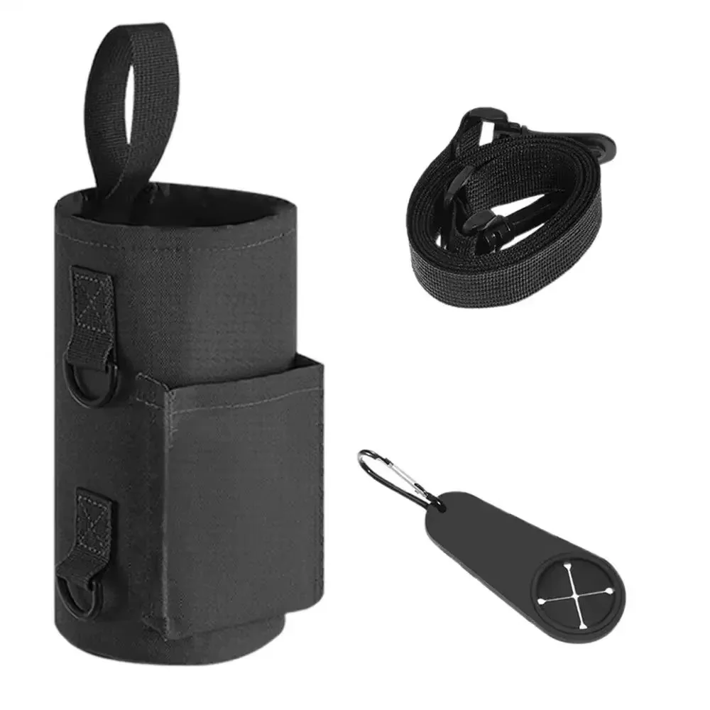 Portable Magnetic Non Slip Water Bottle Sling Bag Adjustable Carrier Holder For Gym Outdoor Workout Fitness Sports Storage
