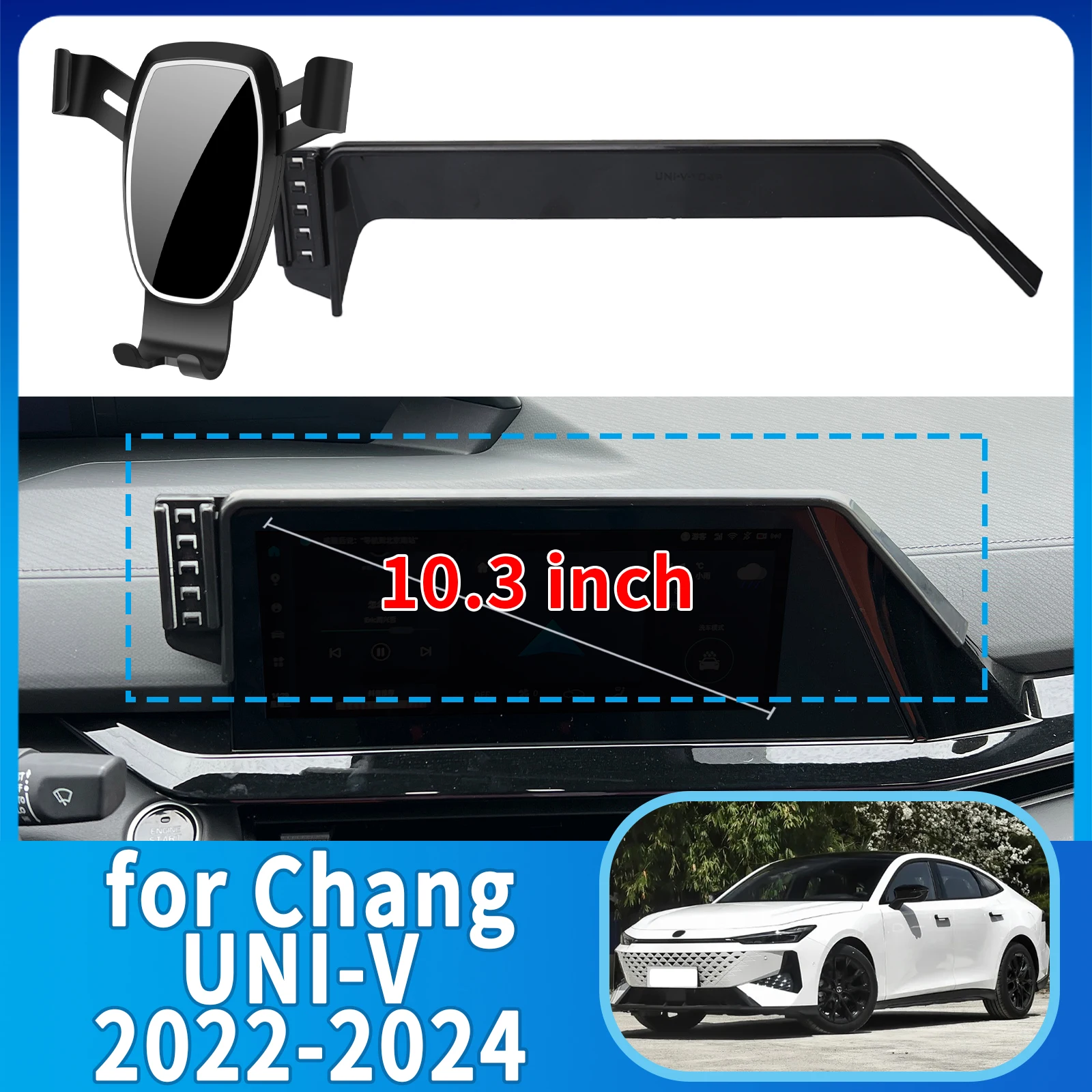 

fit for Chang UNI-V UNIV 2022 2023 2024 ​​Anti-Shake Screen Base Phone Holder Mount Stand ​​ Dedicated Car​​ accessoires