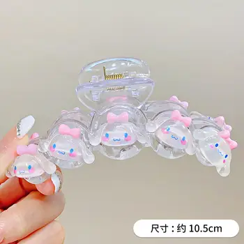 6件組可愛三麗鷗Hello Kitty星星髮夾,動漫Yugui狗狗,Melody單字髮夾,甜美女孩髮飾兒童禮物 10 最佳銷售 三麗鷗爪夾 - №4