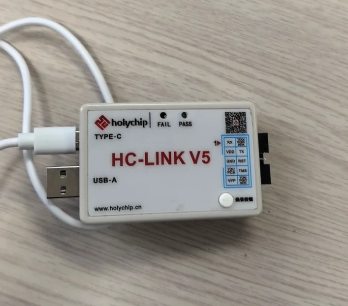 Emulator HC-LINK V5 Supports Emulation and Programming of FLASH, ARM, OTP, and MTP Chips