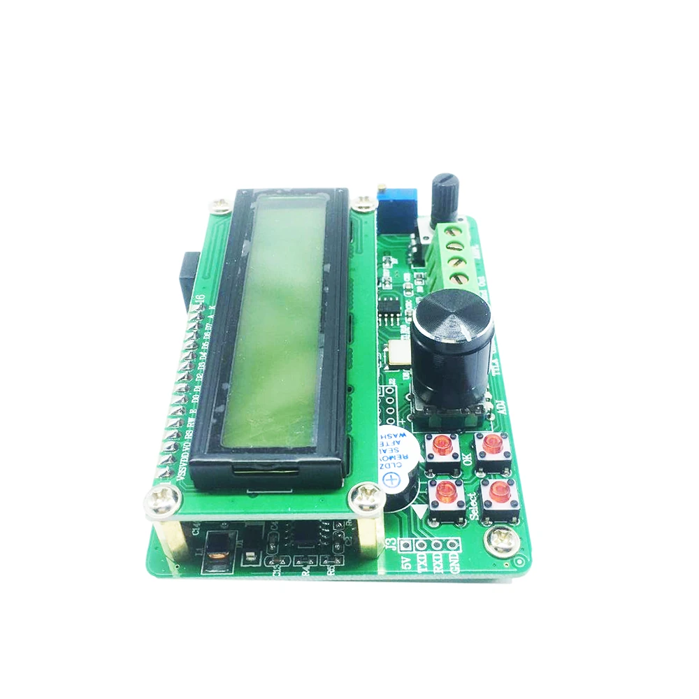 FY2000S 5M/8M/10M DDS Function Signal Generator Module 1602 LCD Display Sine Triangle Square Wave TTL Output Sweep Frequ Counter