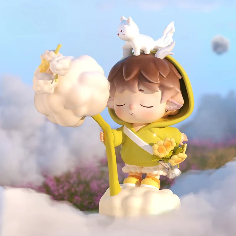 

Heyone Mimi Little World Sweet Conqueets Series Blind Box Toys Mystery Box Guess Bag Cute Action Figures Desktop Ornament Gift
