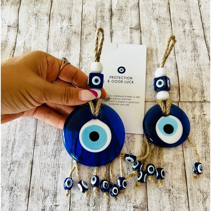 Evil Eye Wall Hanging House Protection Home Decor New Home Gift Idea Home Protection Good Luck Protection Charm Baby Shower Gift