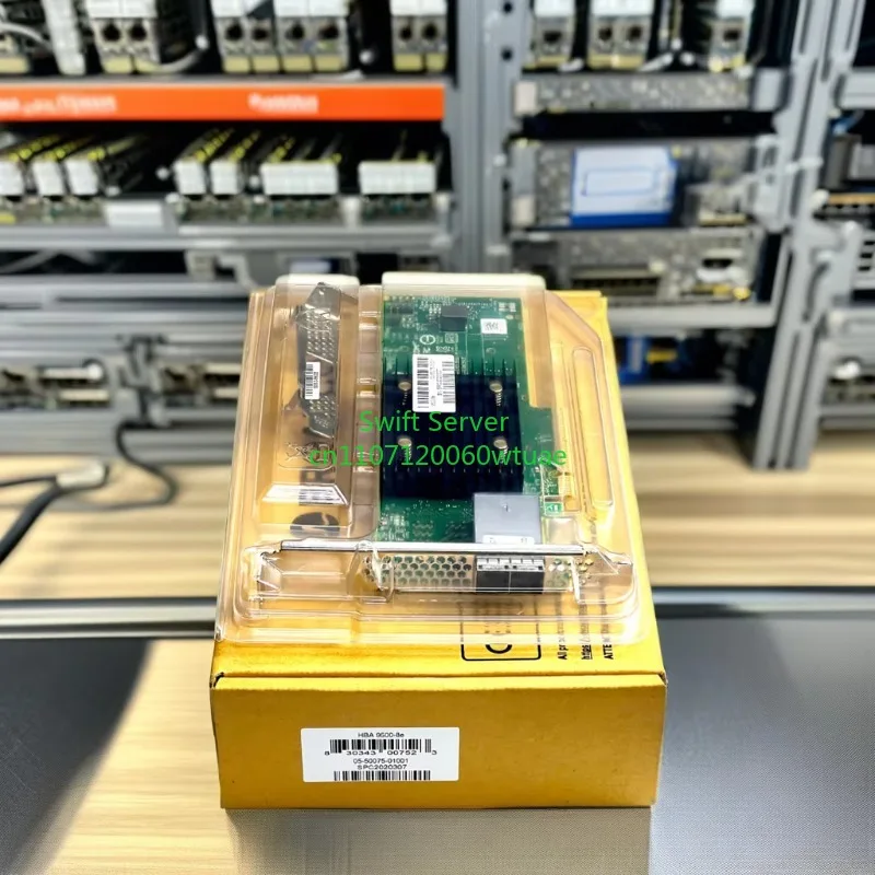 

Original LSI 9500-8e 12 Gb/s SAS HBA network interface card network adapter card PCIe x8 Gen 4.0 network interface