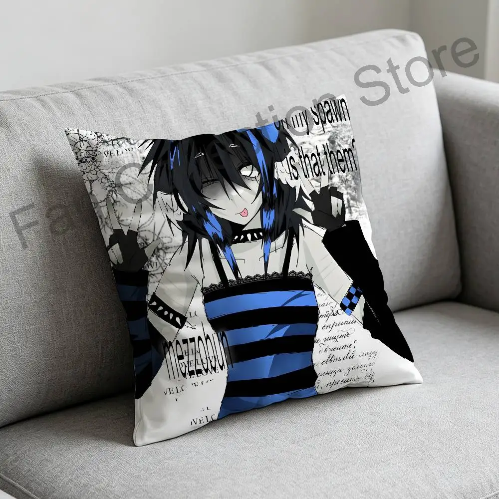 Scene Two Time Anime Celebrity Merchandise All-Match Printed Pillow Case Sofa Car Office Room Decoration Protector