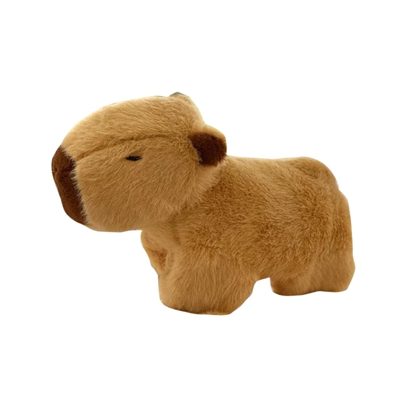 Capybara Clap Circle Toy Wristband Bracelet Capybara Plush Slap Wrap