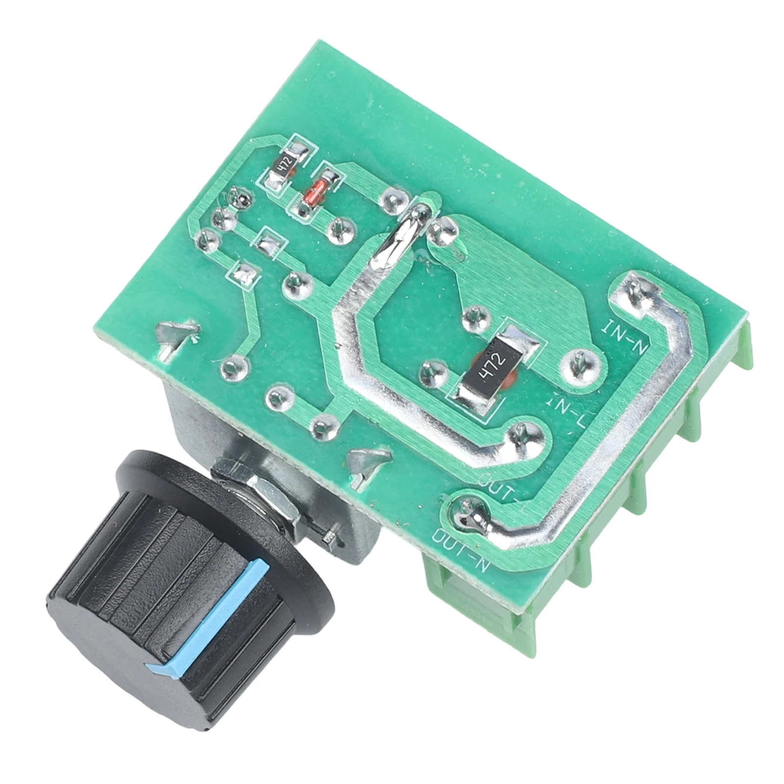 Motor Controller 220V 2000W SCR Voltage Regulator Dimmer with Thermostat for AC Voltage and Temperature Control