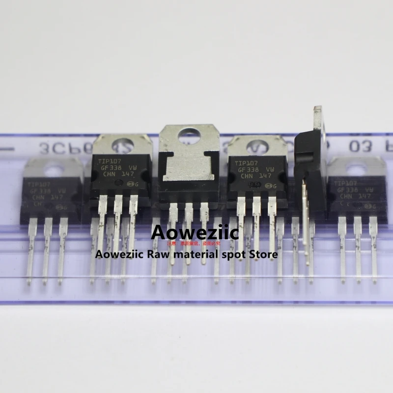 Aoweziic 오리지널 TIP102 TIP105 TIP107 TO-220 달링턴 튜브, 2022 + 100% 신제품
