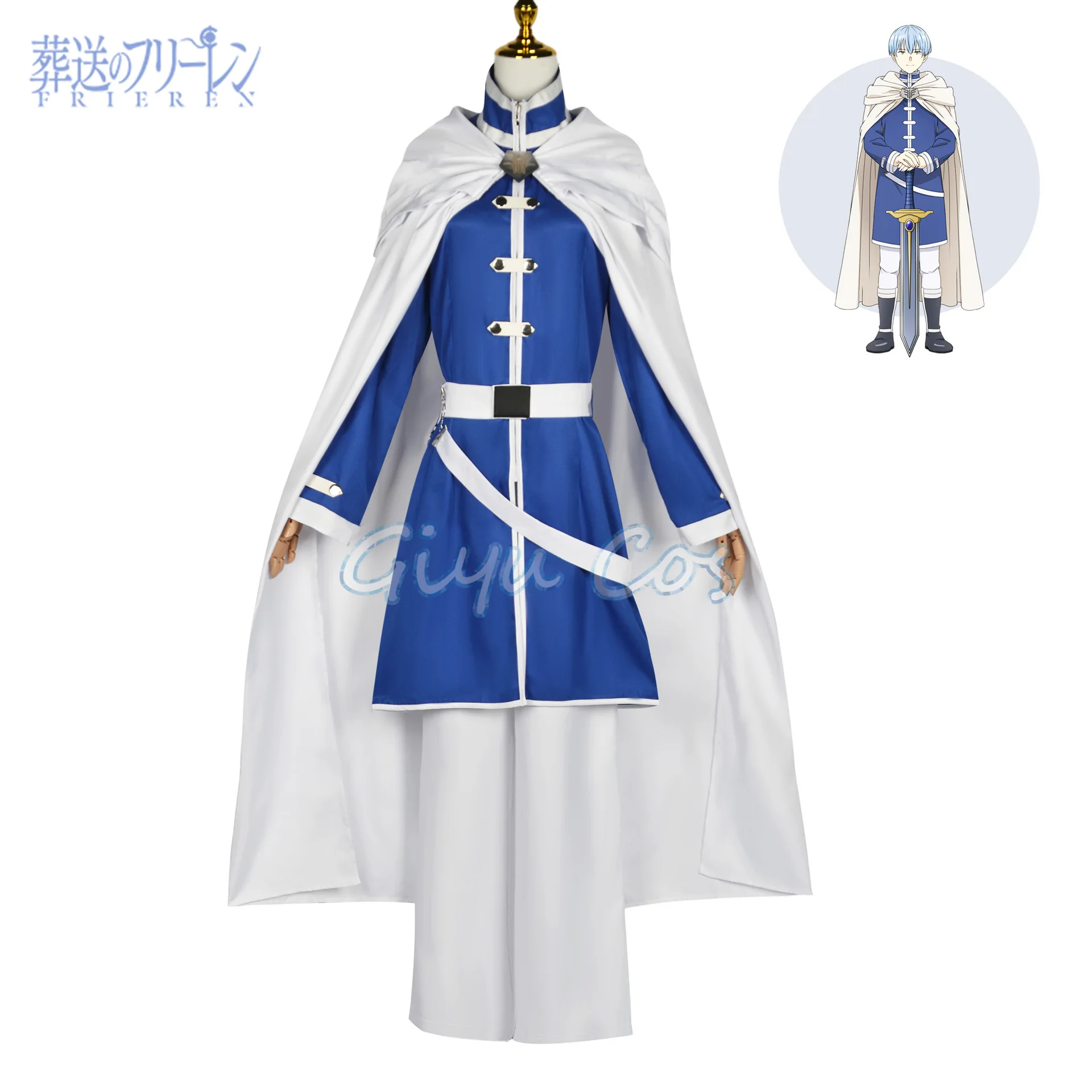 Frieren Bij De Begrafenis Cosplay Himmel Heiter Fern Grik Kostuum Carnaval Uniform Pruik Anime Halloween Kostuums Vrouwen Spel