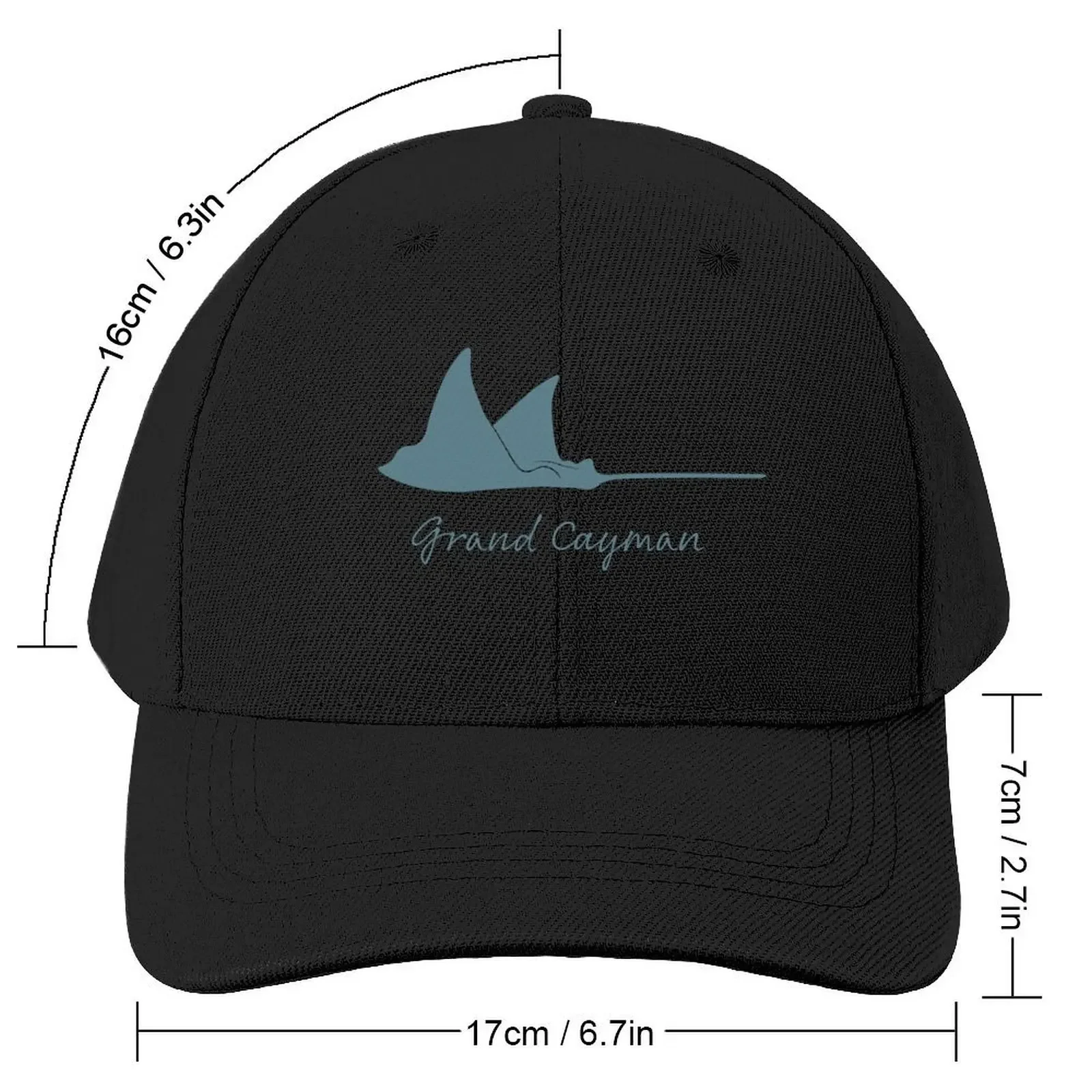 Grand Cayman Stingray Baseball Cap Rave Trucker Hat Golf Hat Woman Hats Men's