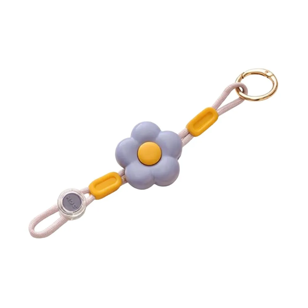 New Portable Flower Hat Clip Adjustable Rope Lock Anti-Loss Backpack Charm Hat Artifact Water Bottle Strap Hat Storage Clip