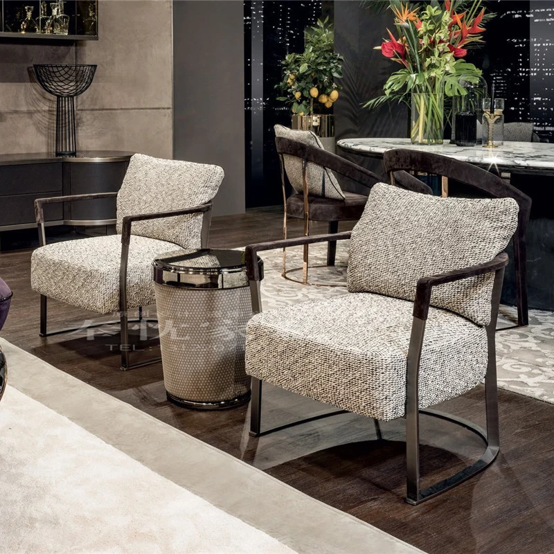 

Dining Chair Design Replica Comfortable Soft Chairs Kitchen Room Single High Quality Woonkamer Stoelen Tourist Black Curly