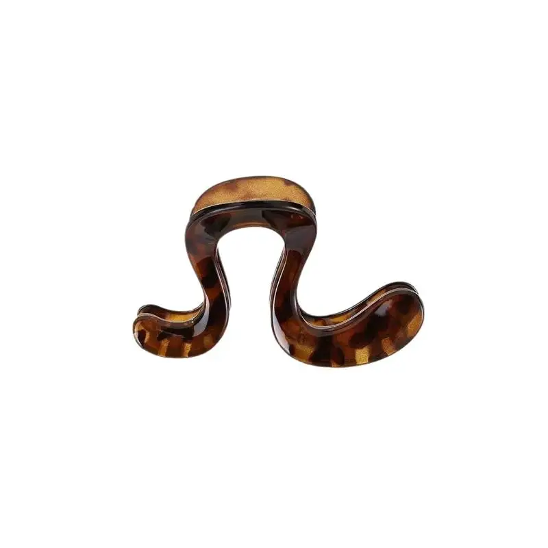 Elegante gebogene Haarnadeln für Frauen, Design für hohen Pferdeschwanz am Hinterkopf, Haaraccessoires – Detail 7