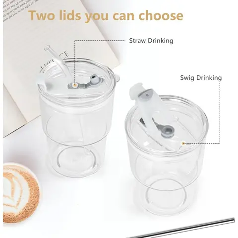 8 best sales स्ट्रॉ के साथ पीने का कप - №5