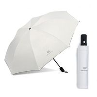 8 Ribs Travel Rain Sun Umbrellas Windproof Multi-color Travel Umbrella Automatic Open And Close