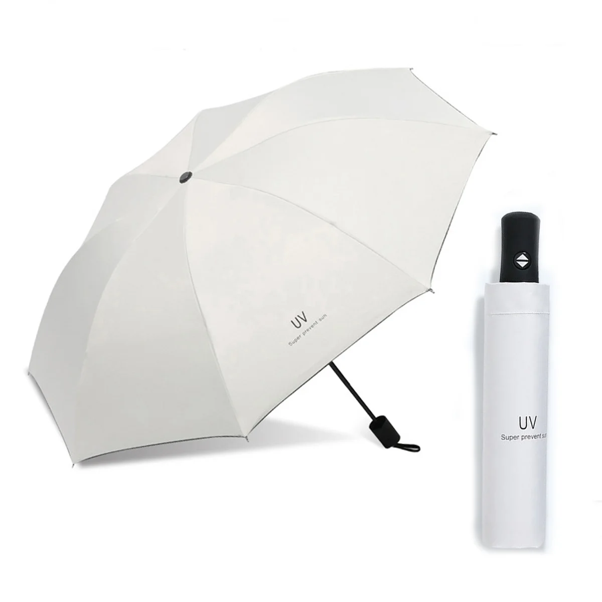 8 Ribs Travel Rain Sun Umbrellas Windproof Multi-color Travel Umbrella Automatic Open And Close