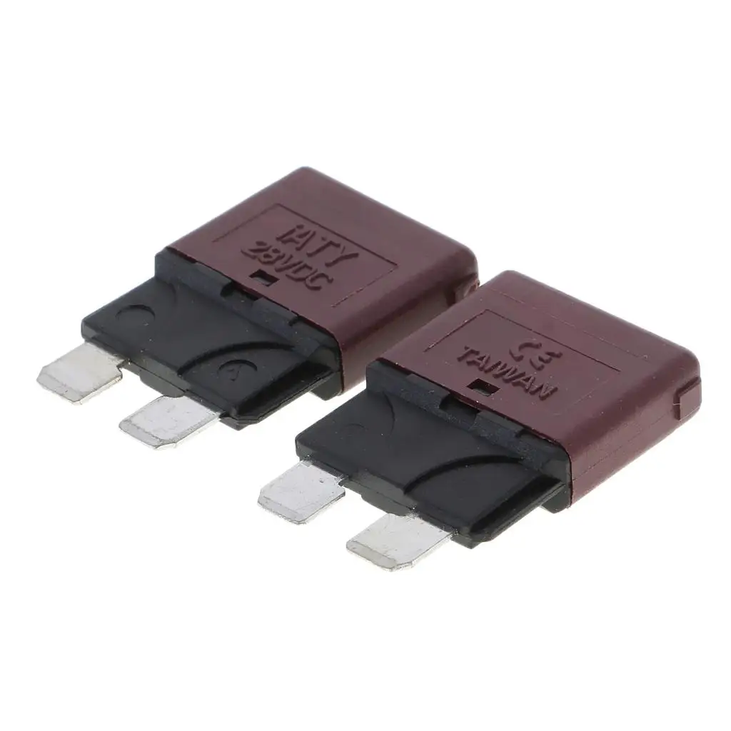 Circuit Breakers Fuses Mini Blade Waterproof Manual Reset Auto Marine Upgrade for 12V Applications