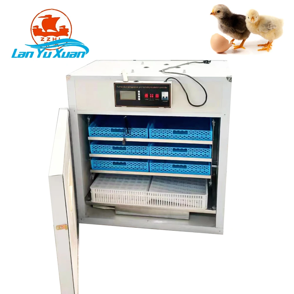 

Factory Supply 1000 200 Egg Incubator Egg Hatching Machine Price Poultry Farming Equipment