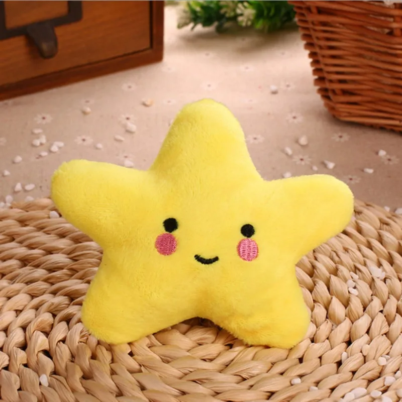 Dog Plush Squeaks Toys Interactive Chew Toy Puppy Cat Chihuahua Cartoon Bite-Resistant Cleaning Toys Accesorios 2023 New