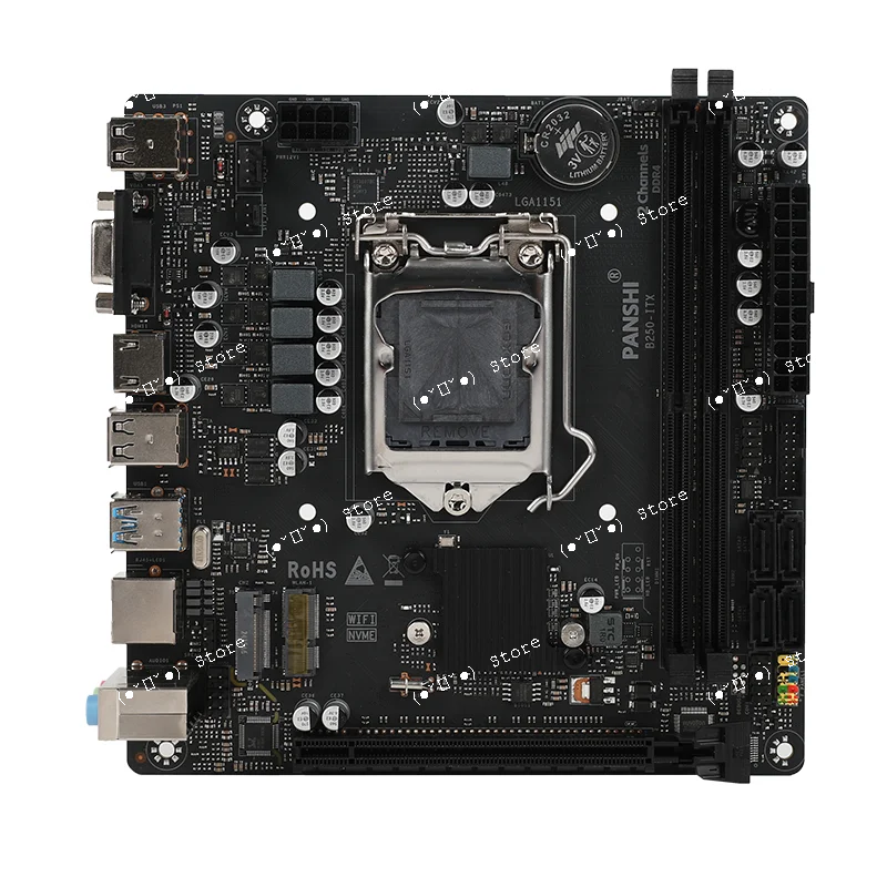 

Suitable for Panshi B250itx Synology NAS replaceable b360/h110/h310/z370m/mini17x17 industrial control motherboard
