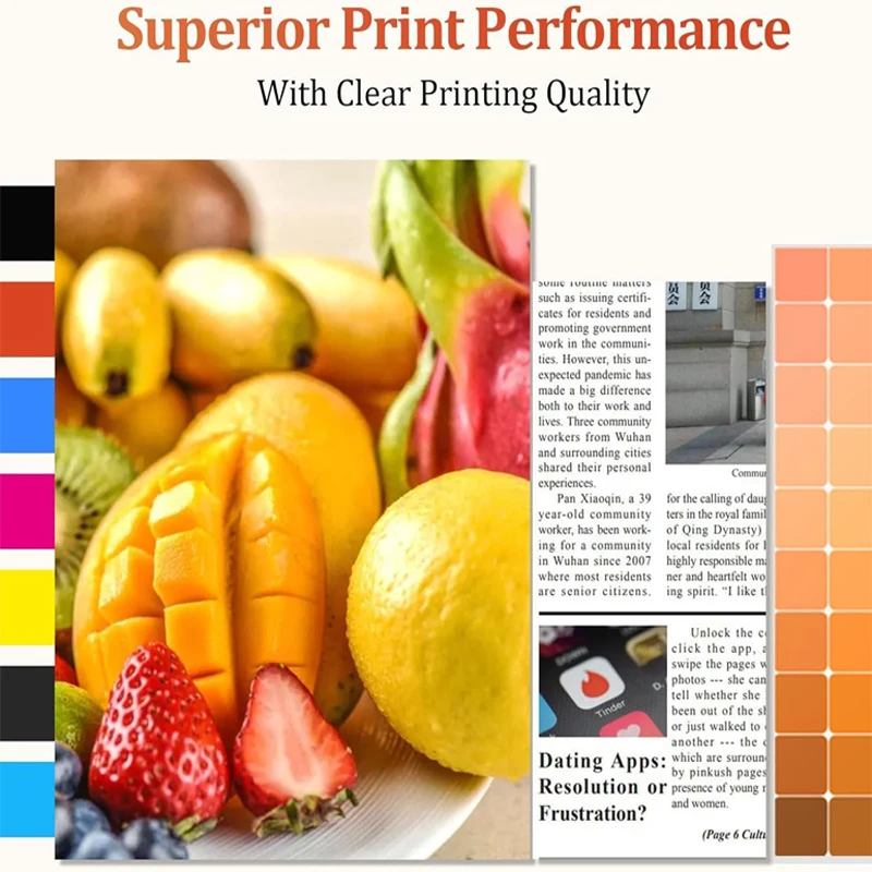 PFI206 PFI 206 Compatible Ink Cartridge With Pigment Ink Chip For Canon iPF6460 6410S 6400 6400SE 6450 Printer Ink Cartridge