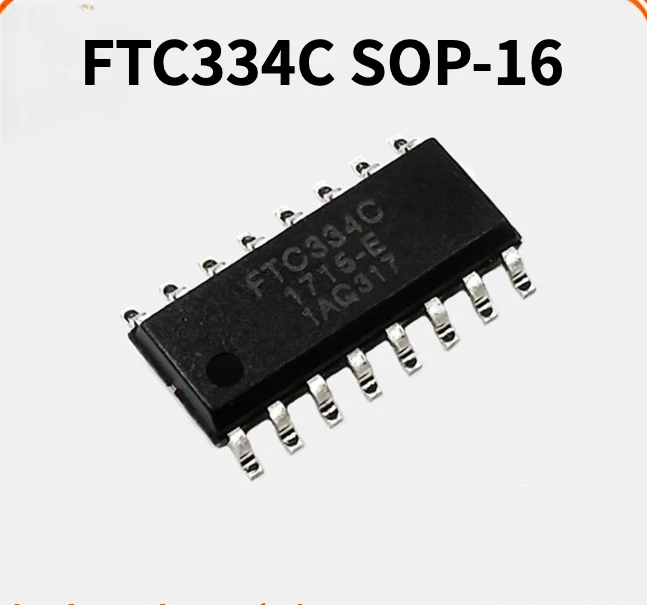 10-20pcs Ftc334c Package Sop-16 Touch Chip Button Processing Chip
