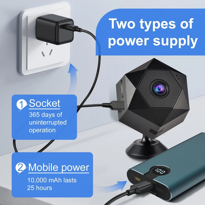 1080P High-definition Camera Monitor Monitor The Home Smart Remote Wireless Camera With Night Vision Capability 2026 NEW