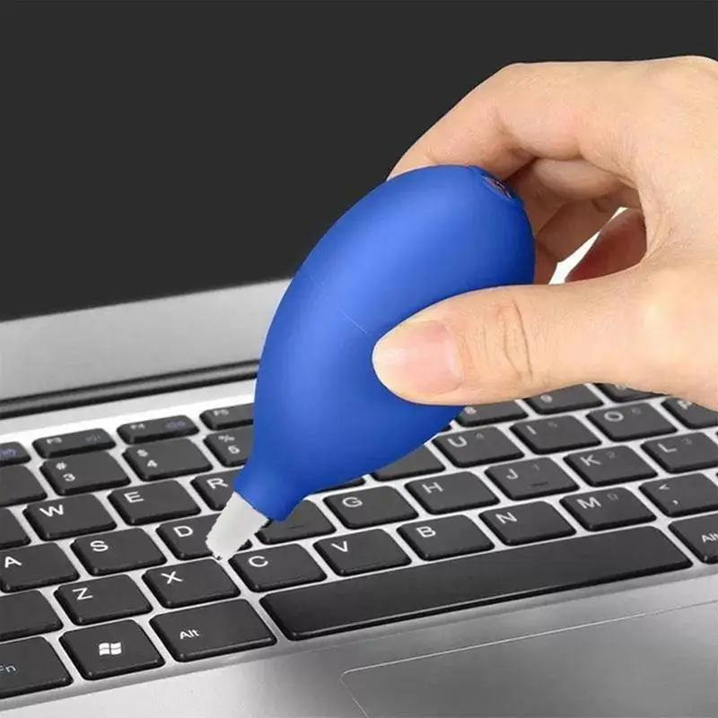 Keyboard Blower Duster PC Detailing Air Blower Dirty Resistant Oval PC Detailing Cleaner Accurate Decontamination Strong Wind
