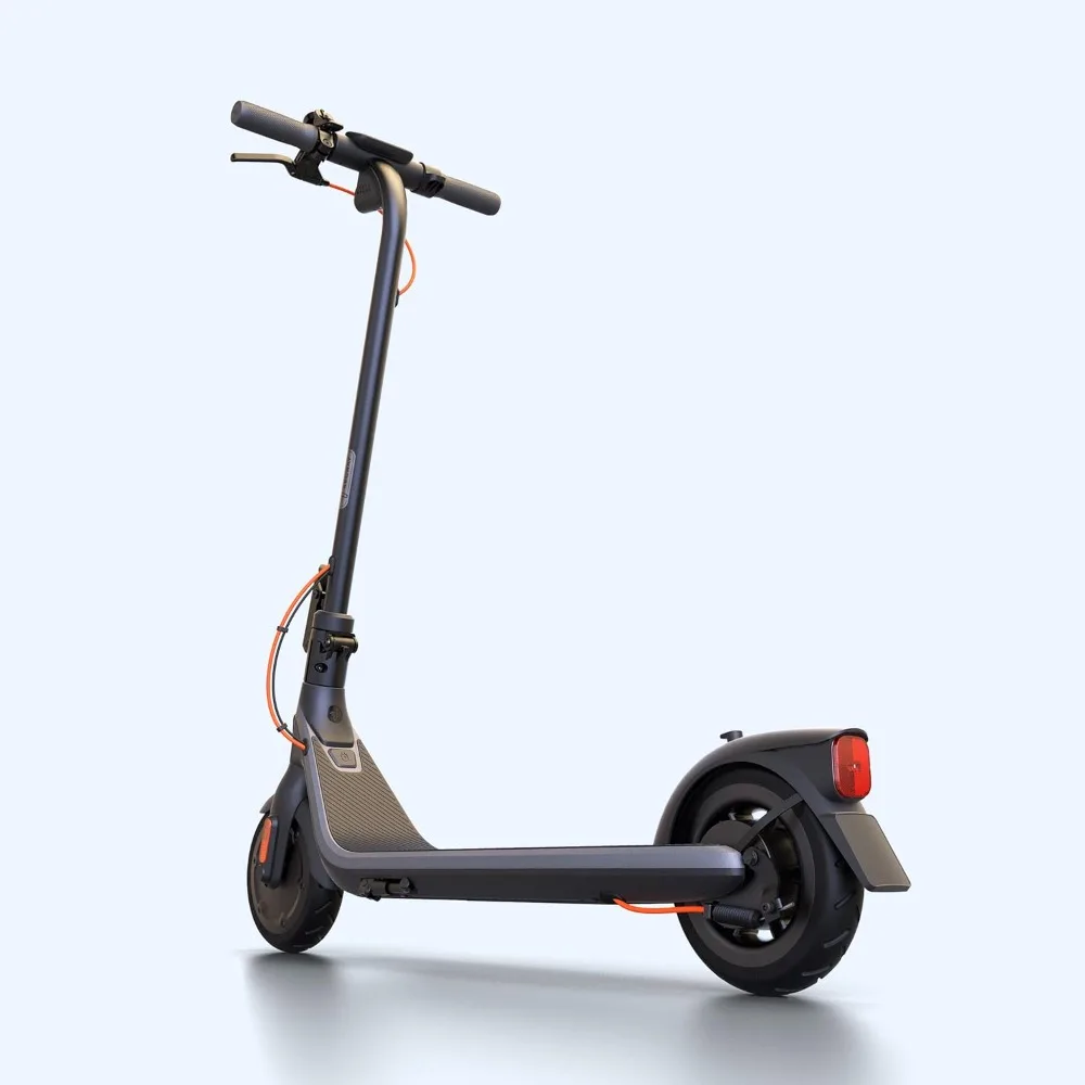 Ninebot Kick Scooter E2/E2 Plus/E2 Pro/ES1L - Powerful Motor, 12.4-15.5 mph, Cruise Control, Front Suspension (ES1L Only)