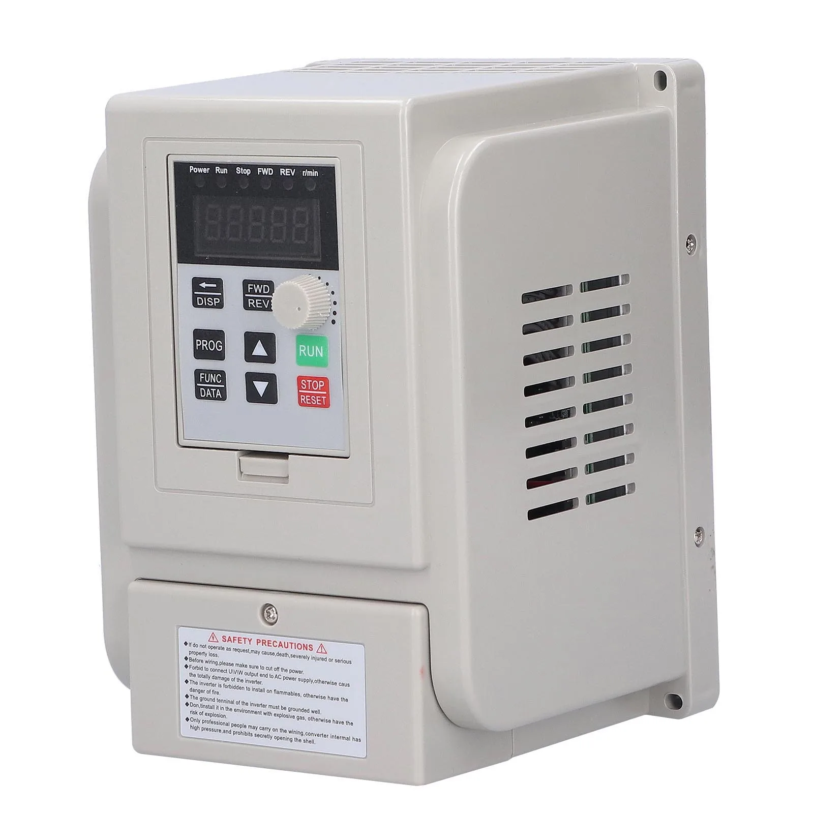 

Inverter Single‑Phase 110V Input 3‑Phase 220V Output Motor Speed Controller 1500W AT5‑1500X