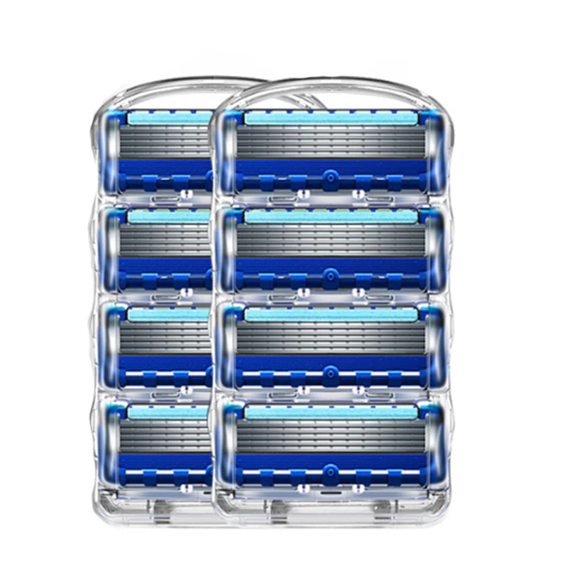 ใหม่ เครื่องโกนหนวดแบบแมนนวลเพื่อความปลอดภัยพร้อมกล่องสําหรับผู้ชาย, เครื่องโกนหนวดไฟฟ้า, มีดโกนหนวดใบมีด, กันน้ํา, คุณภาพสูง, ใหม่