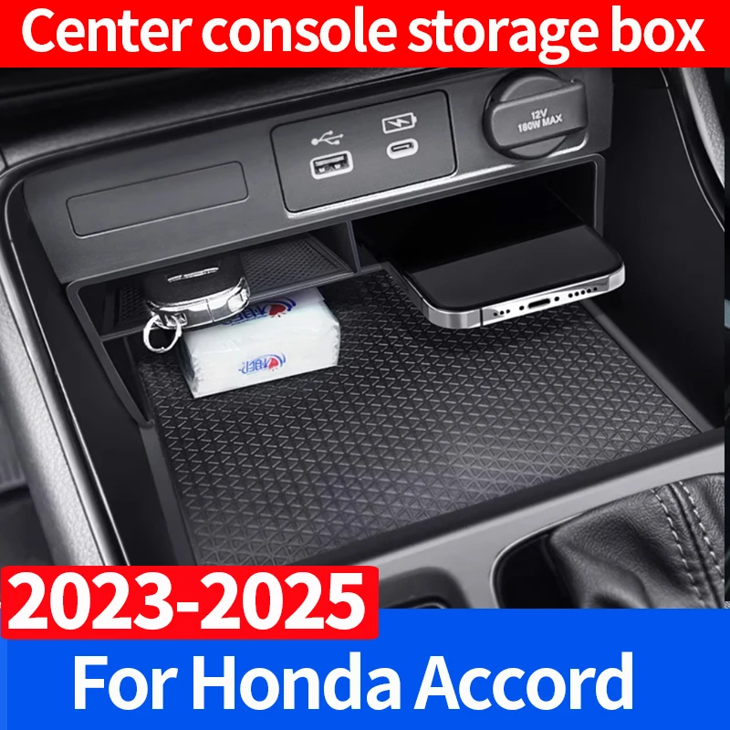 

Car Organizer Box for Honda Accord 2023 2024 2025 Center Console Storage Container Sundries Packing Accessorie