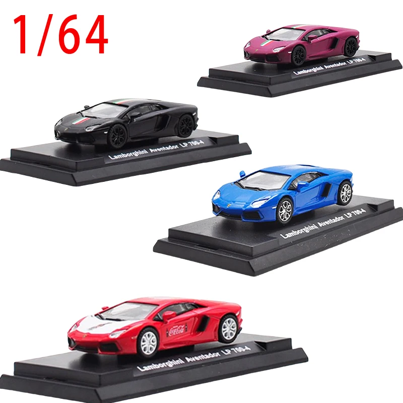 

KYOSHO литой под давлением масштаб 1/64 Lamborghini LP700-4 сплав Mdoel автомобиль оригинальная коробка Lamborghini модель автомобиля игрушки