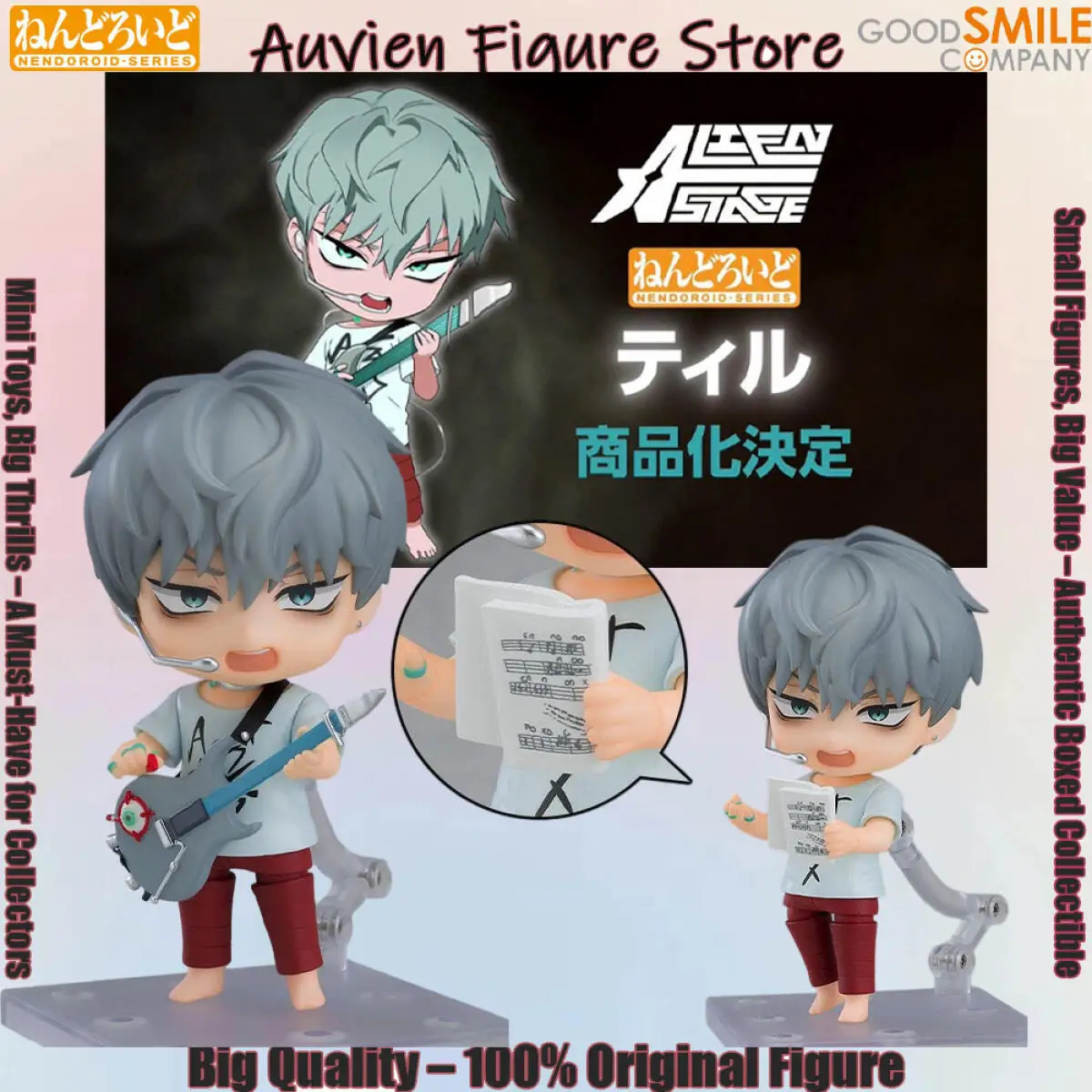 

Официально лицензированная фигурка Good Smile Nendoroid Till: Аниме-персонаж Alien Stage Crossroad, модель для коллекционирования
