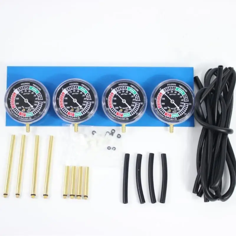 2/4 Cylinder Engine Carburetor Vacuum Balancer for Motorcycles Precise Synchronization Enhances Engine Efficiency