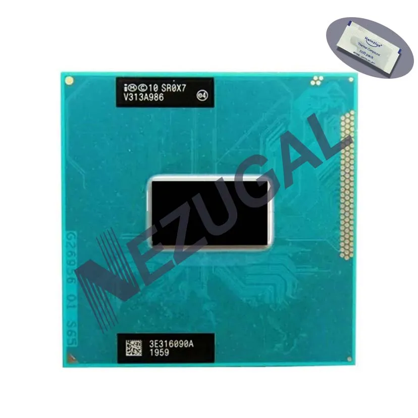 I5-3380M I5 3380M SR0X7 2.90 UP TO 3.60 Ghz Dual Core 3M 35W BGA1023 PGA988 CPU processor