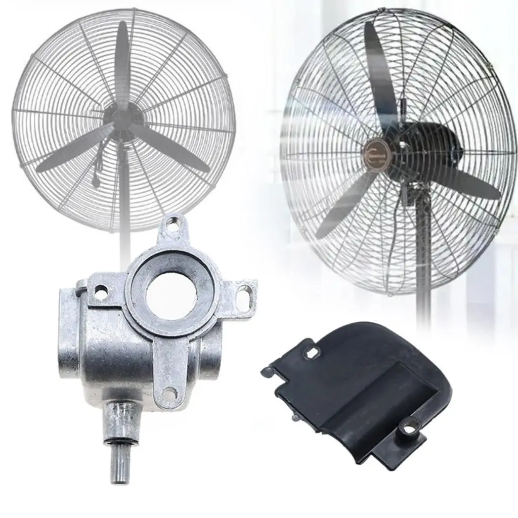 Aluminum Alloy Oscillating Fan Gearbox Heavy Duty Gear Replacement Floor Fan Motor Parts for 500 650 750