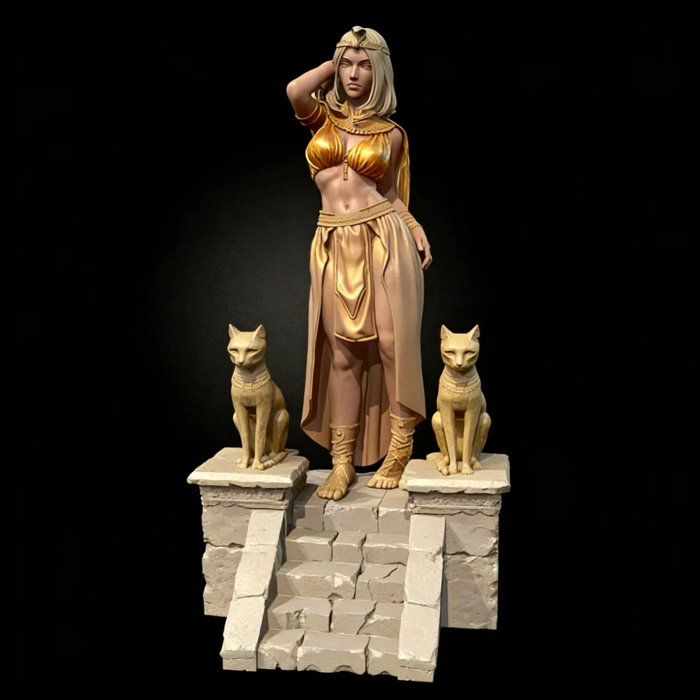 

Resin Model High Quality Unpainted Unassembled Figure Assembly Kit Sculpture Modeling Scene Collection Diy For Hobbyists Gift