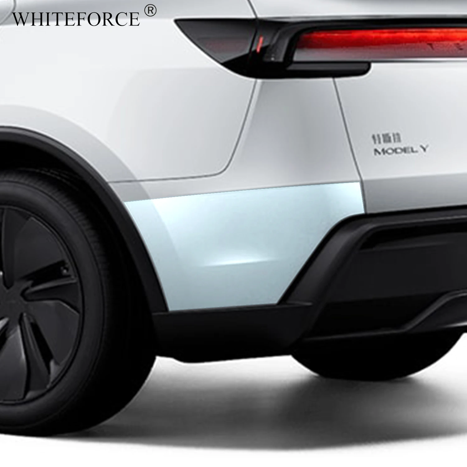 For Tesla Model Y Juniper 2025 Front Bumper Corner Protector Film Rear Bumper Anti-Scratch Film Invisible Car Clothing TPU Film