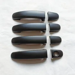 For Ford Ranger T6 2011 2013 2016 2017 2018 2019 2020 2021 Accessories Door Handle Cover Trim Plastic Imitation Carbon Fiber