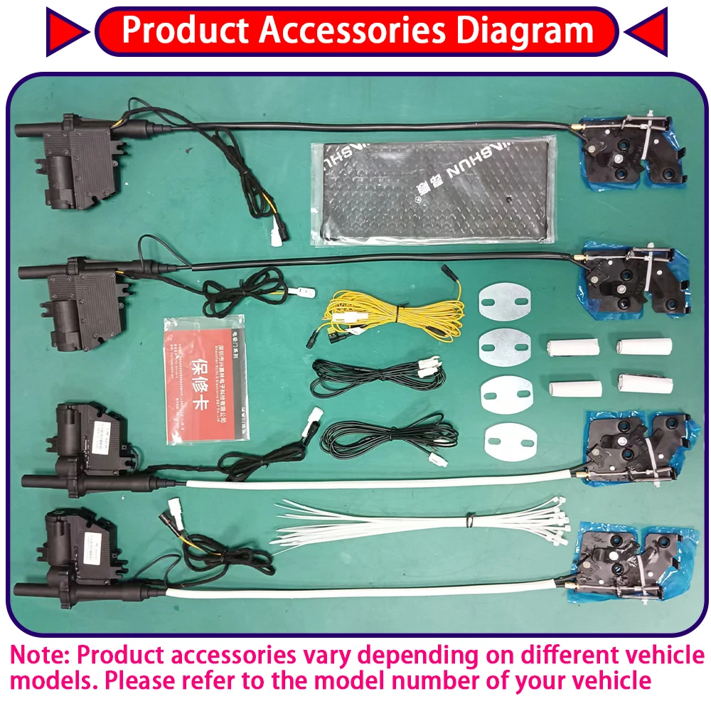OEM Door Lock Actuator for BYD Song Plus Seal U Sealion 6 2020-2026 Soft Close Door Kit Power Latch System Auto Pull Door Easy 6